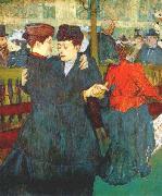 At the Moulin Rouge, Two Women Waltzing
